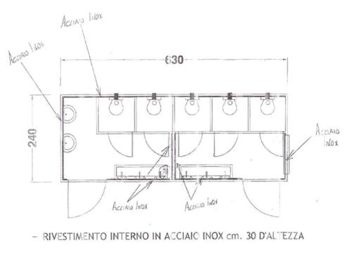 servizi igienici per eventi 