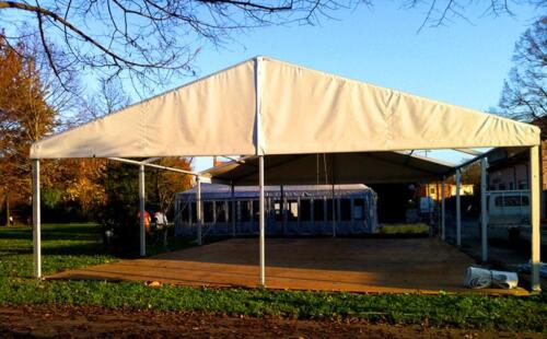 gazebo in pvc 