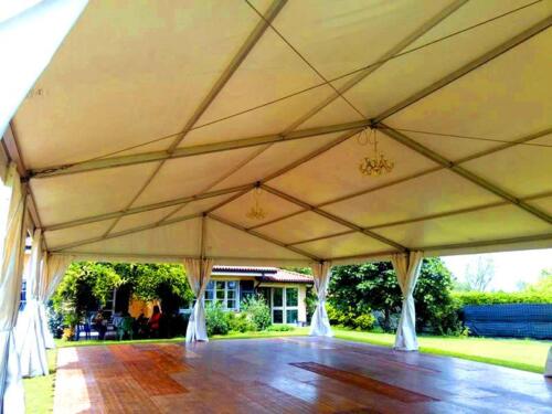 gazebo in pvc